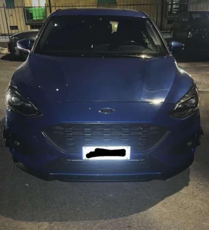 Usata Ford Focus ST-Line X 155 CV (114 kW) 2020 Blu/azzurro Berlina