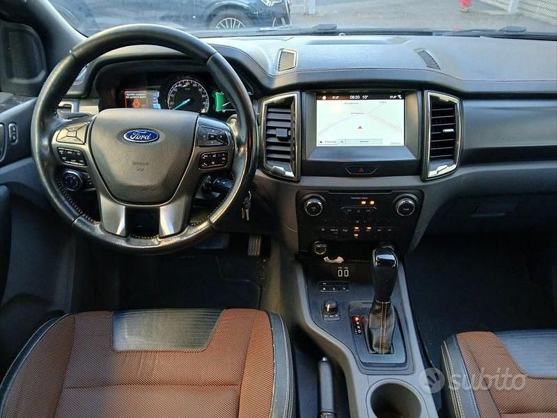 Usata Ford Ranger Wildtrack 200 CV (147 kW) 2017 Nero Pick-up