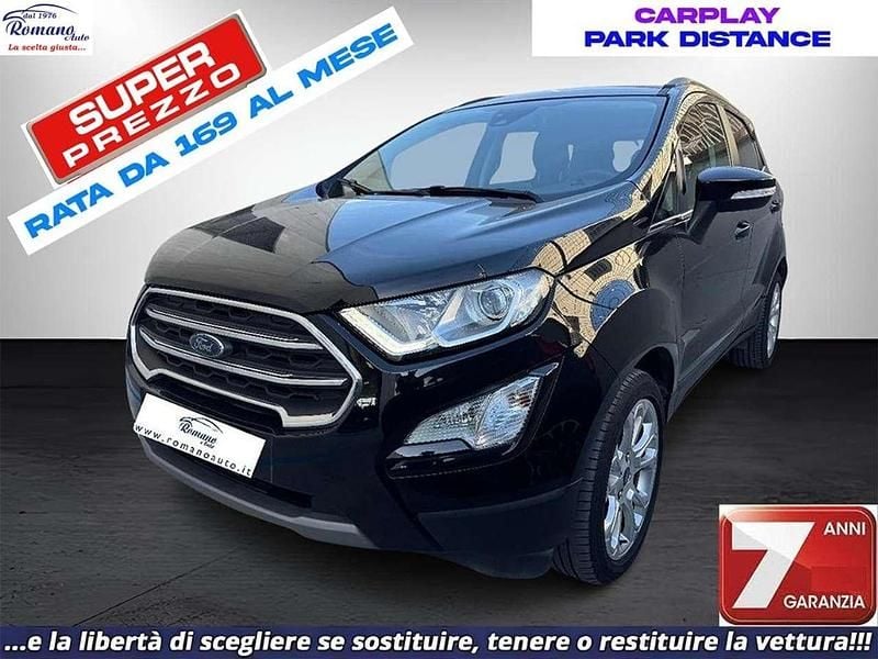 Usata Ford Ecosport Titanium 126 CV (92 kW) 2022 Nero SUV