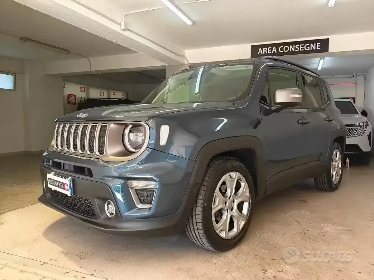 Usata Jeep Renegade Limited 120 CV (88 kW) 2020 Blu SUV