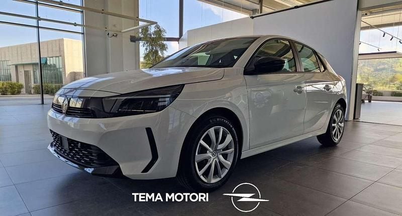 Nuova Opel Corsa Edition 99 CV (72 kW) 2025 Arktis white Utilitaria