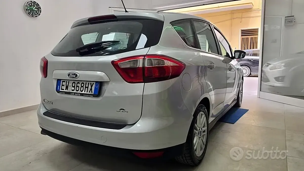Usata Ford C-MAX Titanium 116 CV (85 kW) 2014 Grigio Monovolume