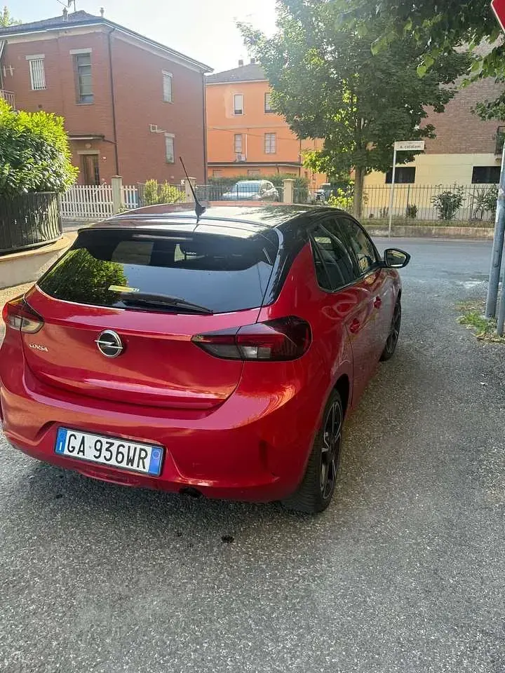 Usata Opel Corsa Edition 75 CV (55 kW) 2020 Rosso Utilitaria