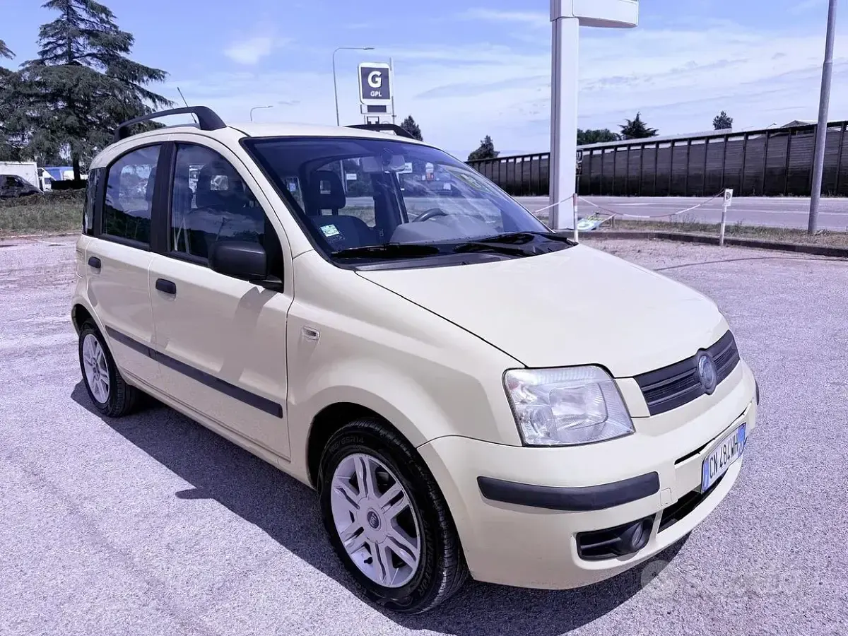 Usata Fiat Panda Dynamic 54 CV (39 kW) 2004 Giallo Utilitaria