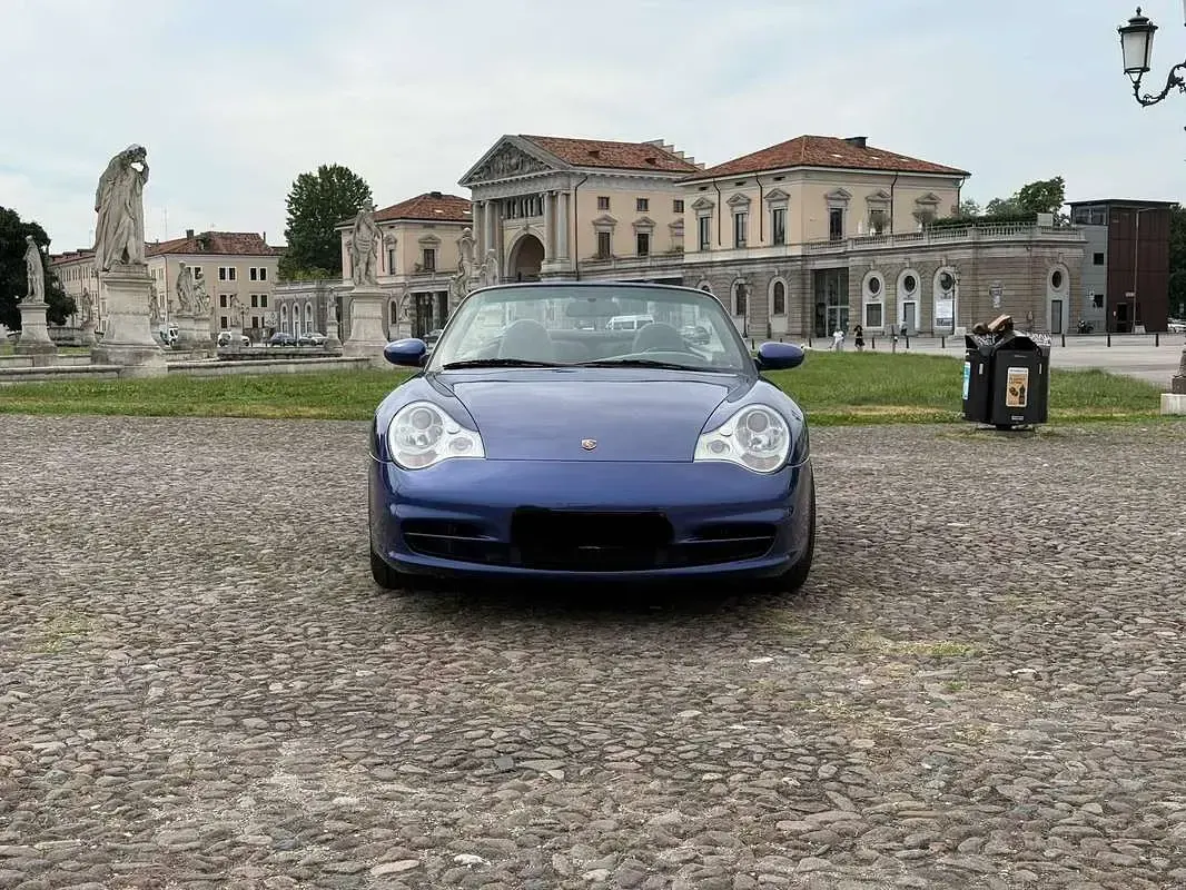 Usata Porsche 911 Carrera Cabriolet 300 CV (220 kW) 2000 Blu/azzurro Cabrio