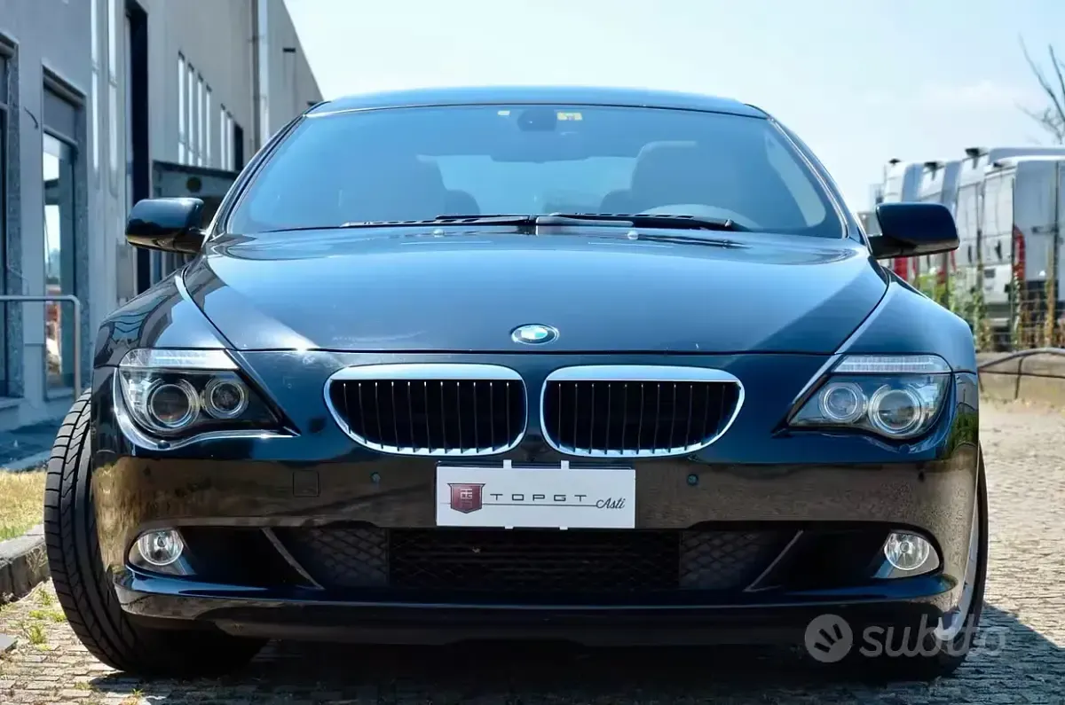 Usata BMW 635 Efficient Dynamics 286 CV (210 kW) 2008 Nero Coupé