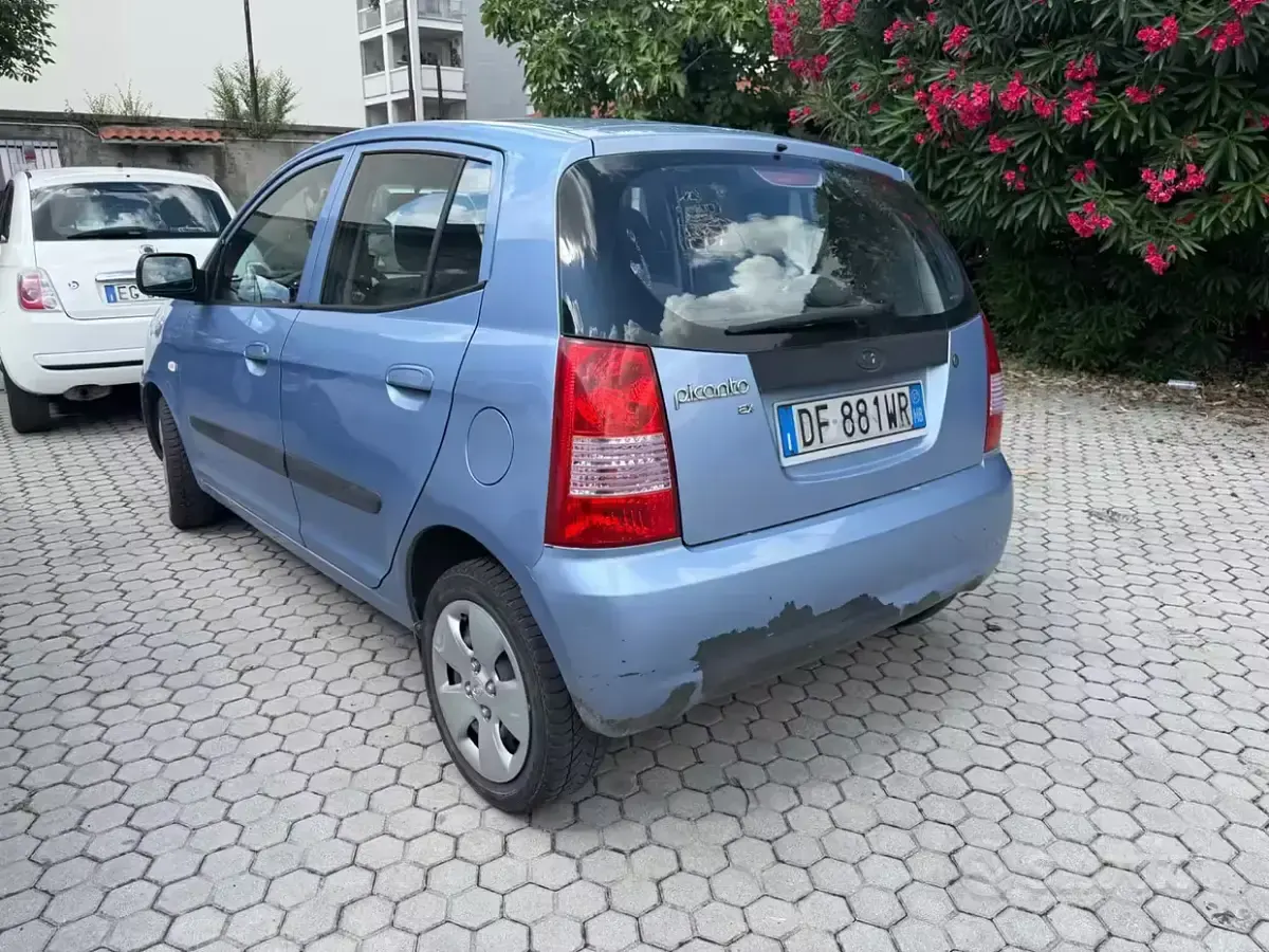 Usata Kia Picanto 65 CV (47 kW) 2007 Blu Utilitaria