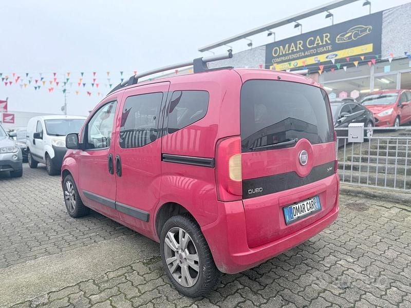 Usata Fiat Qubo Trekking 73 CV (53 kW) 2009 Rosso Monovolume