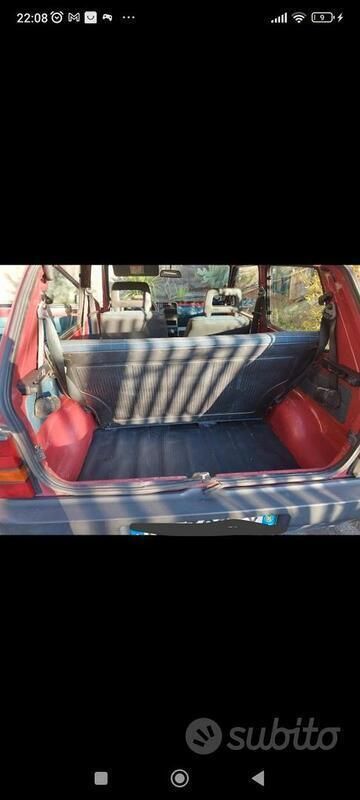 Usata Fiat Panda 39 CV (28 kW) 2000 Rosso Utilitaria