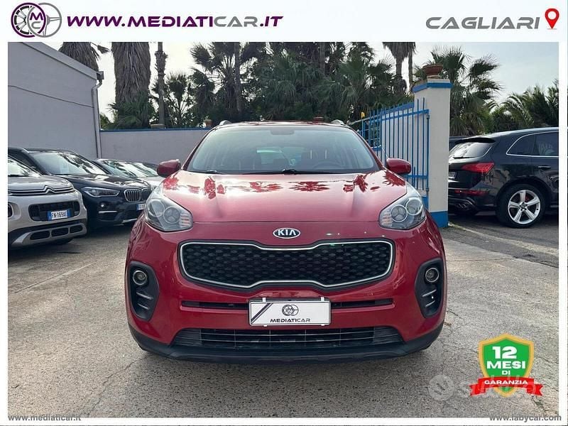 Usata Kia Sportage 131 CV (96 kW) 2018 Rosso SUV