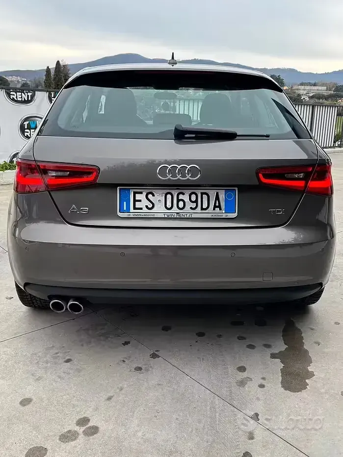 Usata Audi A3 Ambition 150 CV (110 kW) 2013 Grigio Berlina