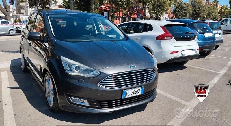 Grigio Usata 2017 Ford C-MAX Titanium X Monovolume | 10.999 € (Buon prezzo) - Immagine 1/4