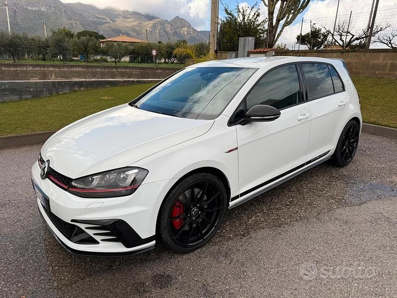 Usata VW Golf VII GTI Clubsport 265 CV (194 kW) 2017 Bianco Berlina