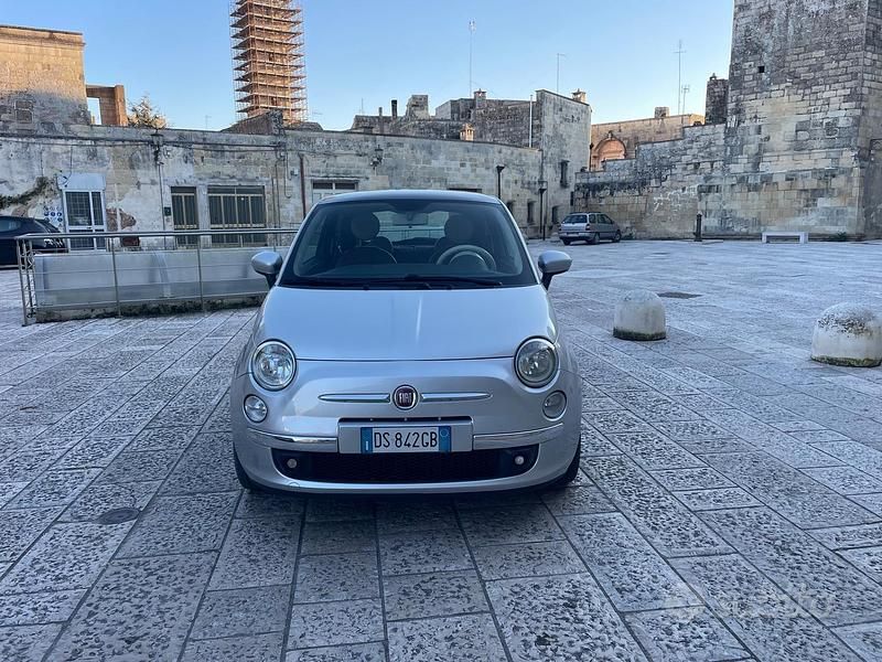 Usata Fiat 500 Lounge 75 CV (55 kW) 2008 Grigio Utilitaria