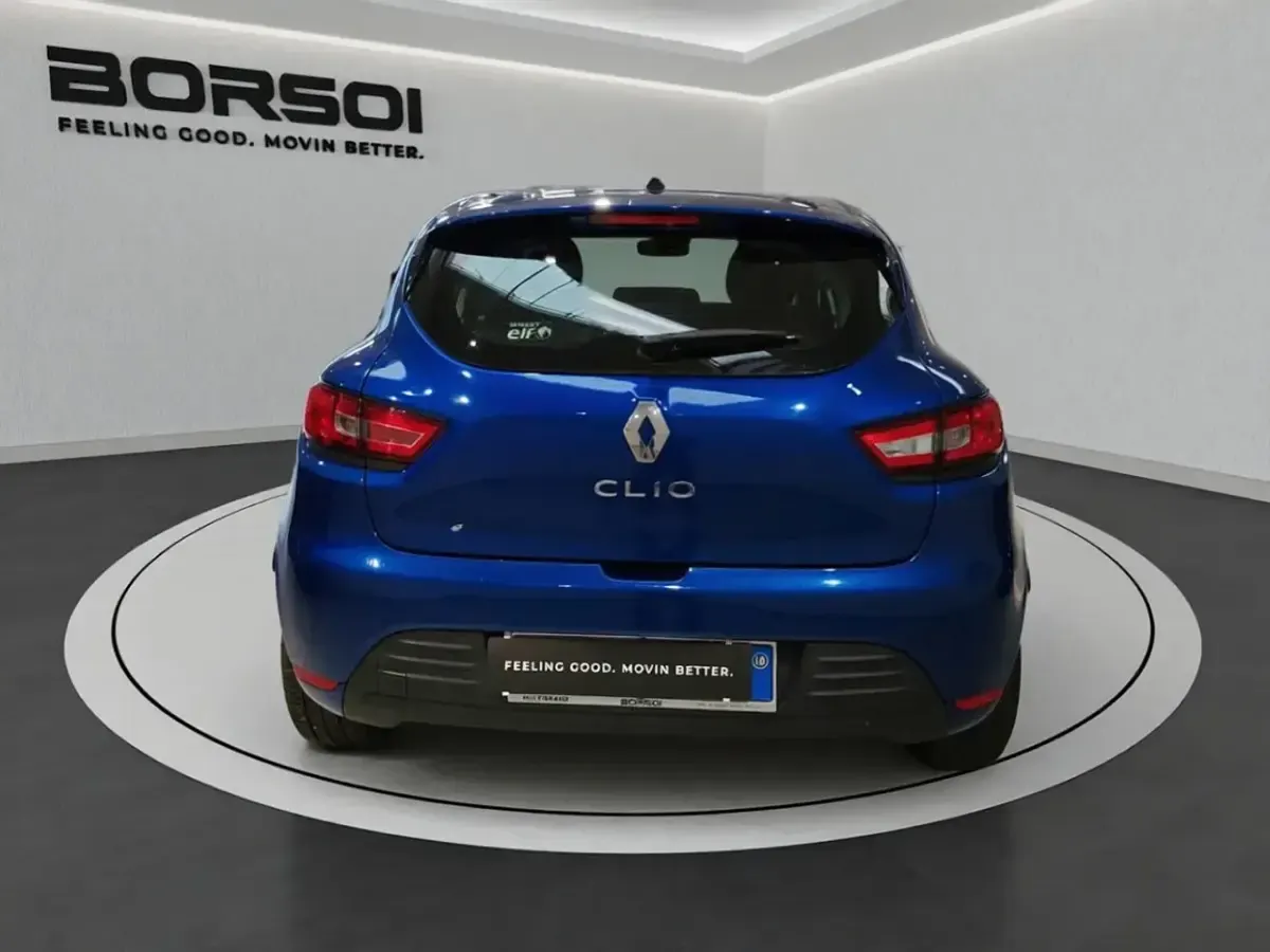 Usata Renault Clio IV Intens 116 CV (85 kW) 2018 Blu iron Berlina