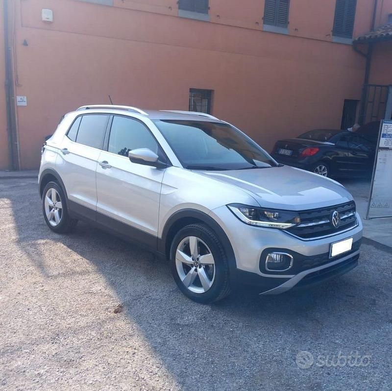 Usata VW T-Cross Advance 110 CV (80 kW) 2022 Grigio(met.) SUV