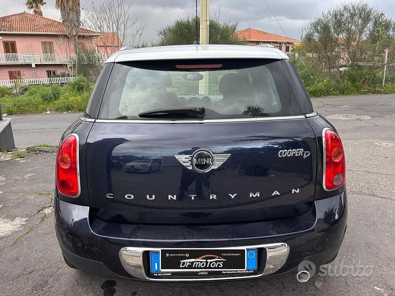Usata Mini Cooper D Countryman 115 CV (84 kW) 2014 Blu SUV