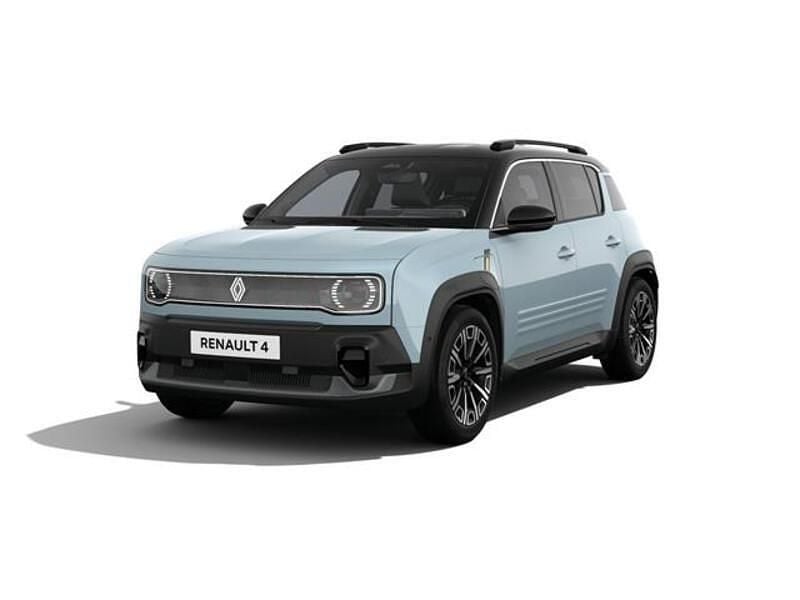 Nuova Renault 4 E-Tech Iconic 2025 Blu chiaro SUV