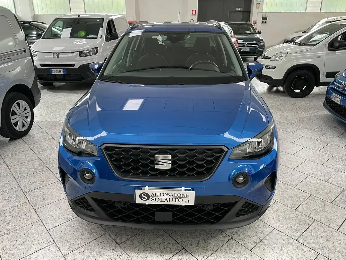 Usata Seat Arona Style 110 CV (80 kW) 2022 Blu SUV
