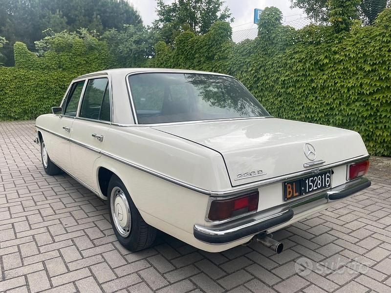 Usata Mercedes 220 1970 Bianco Berlina