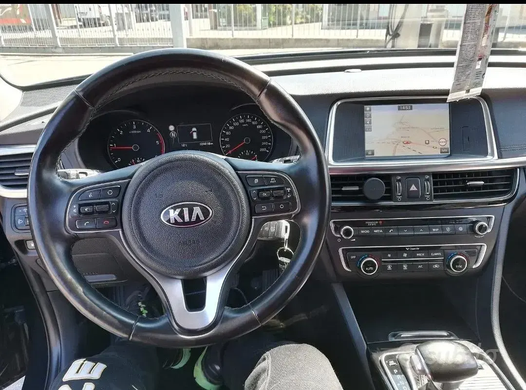 Usata Kia Optima 141 CV (103 kW) 2017 Blu/azzurro Station wagon