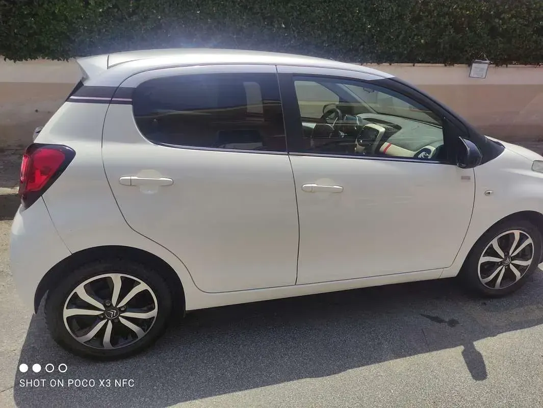Usata Citroën C1 72 CV (52 kW) 2018 Bianco Utilitaria