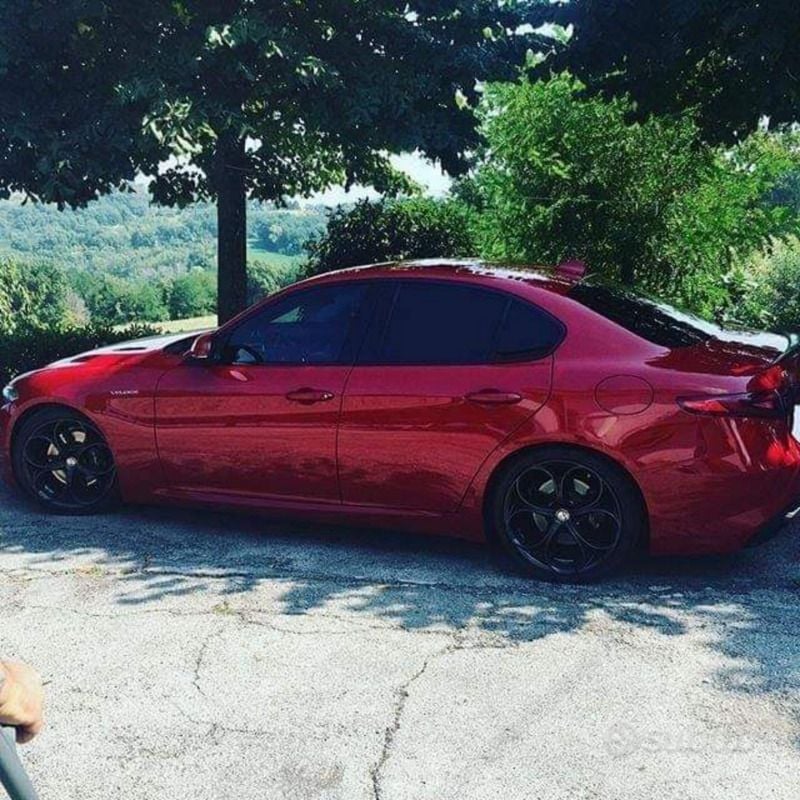 Usata Alfa Romeo Giulia Veloce 2017 Rosso Berlina
