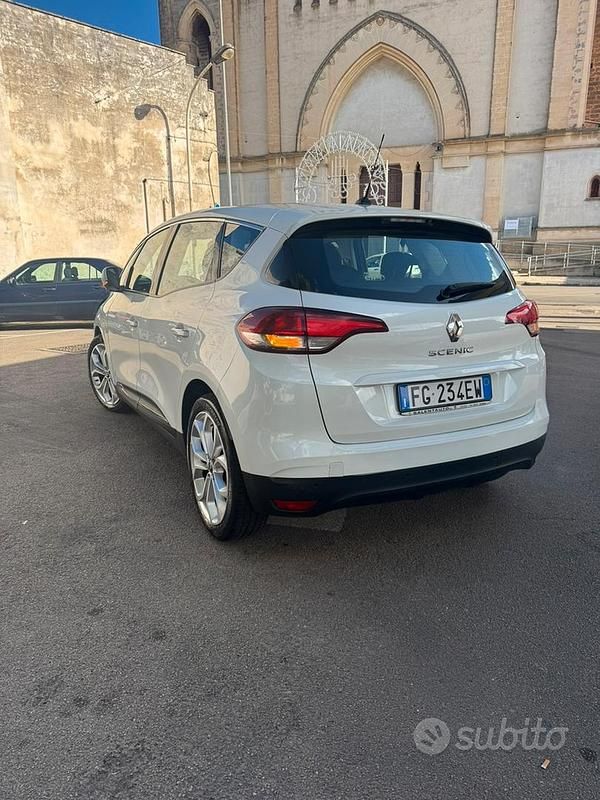 Usata Renault Scénic IV 2017 Bianco Monovolume