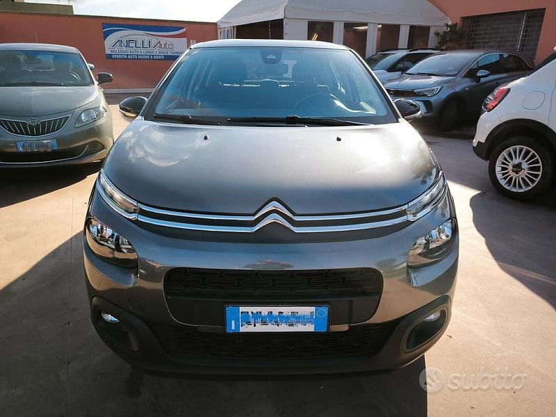 Usata Citroën C3 Feel 83 CV (61 kW) 2019 Grigio Berlina