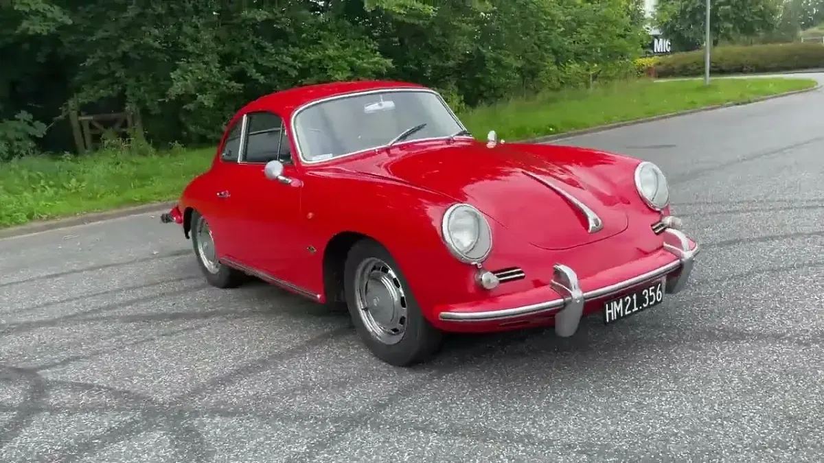 Usata Porsche 356 75 CV (55 kW) 1965 Rosso Coupé