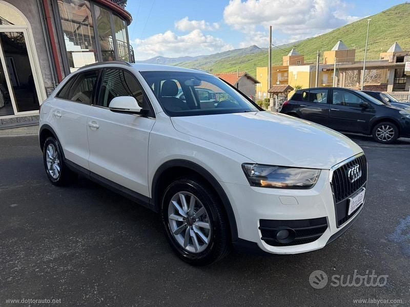 Usata Audi Q3 Advanced Plus 140 CV (102 kW) 2012 Bianco SUV
