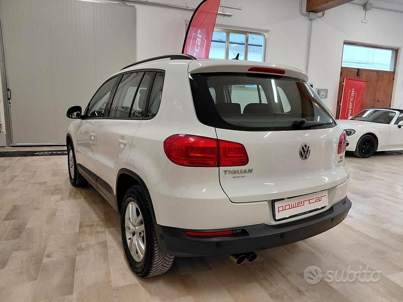 Usata VW Tiguan Trendline 110 CV (80 kW) 2012 Bianco SUV