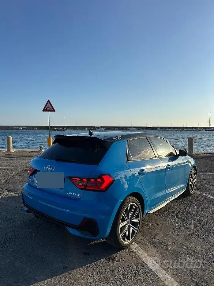 Usata Audi A1 S-Line 116 CV (85 kW) 2018 Blu Berlina