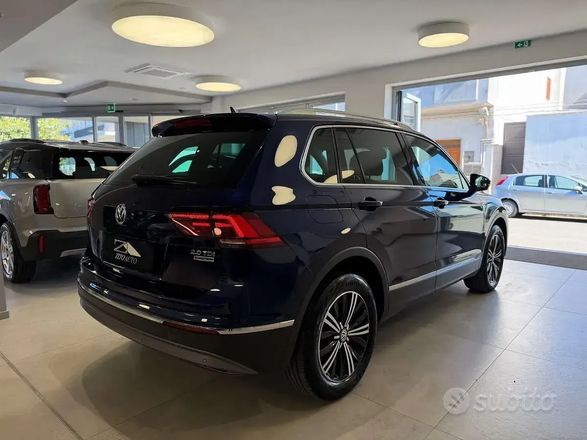Usata VW Tiguan Executive 151 CV (111 kW) 2016 Blu/azzurro SUV
