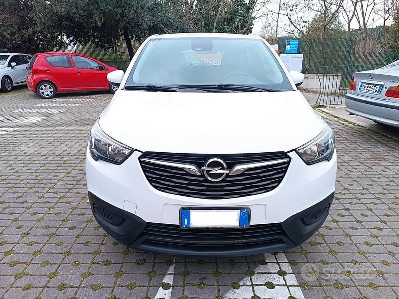 Usata Opel Crossland X 81 CV (59 kW) 2018 Bianco SUV