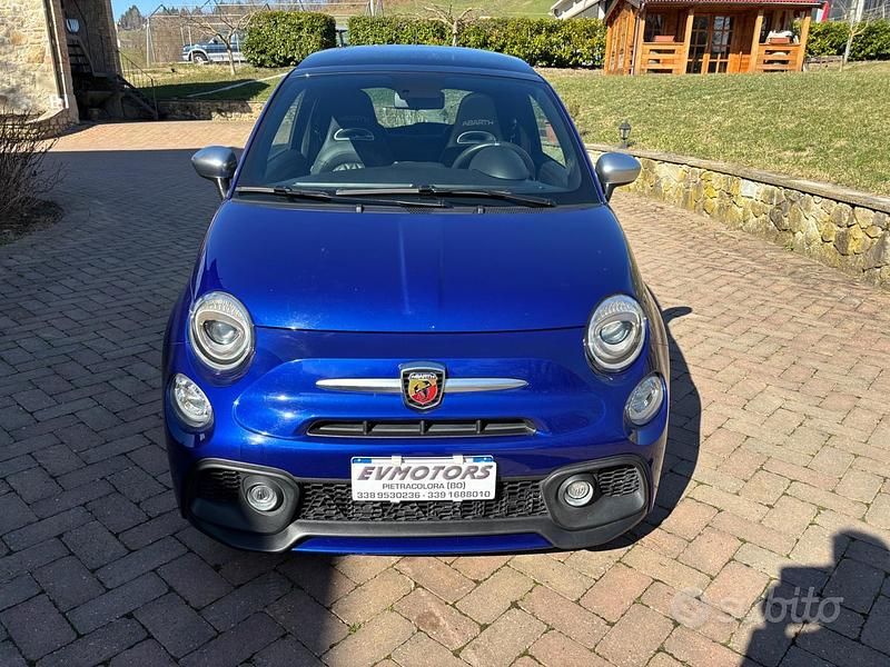 Blu Usata 2021 Abarth 595 Turismo Due volumi | 18.999 € (Buon prezzo) - Immagine 1/4
