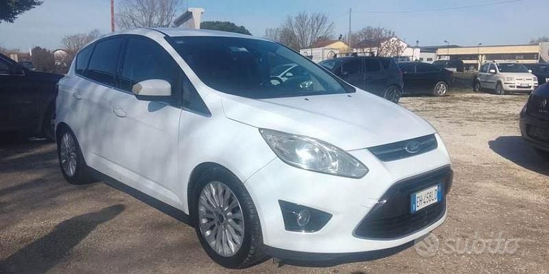 Usata Ford C-MAX Titanium 115 CV (84 kW) 2011 Bianco Monovolume