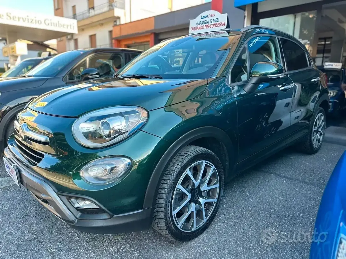 Usata Fiat 500X Cross Plus 140 CV (102 kW) 2016 Nero SUV