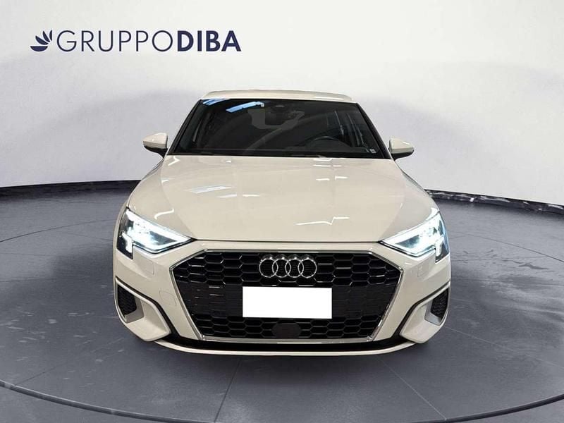 Usata Audi A3 Sportback g-tron Advanced 131 CV (96 kW) 2022 Bianco Utilitaria