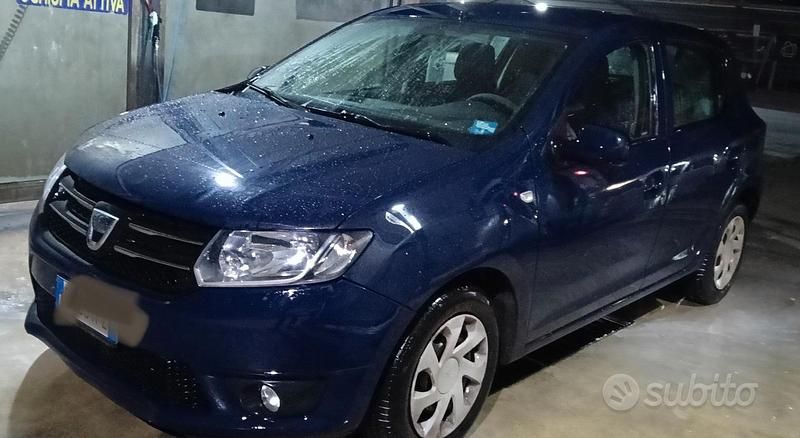 Brugt Dacia Sandero 75 HK (55 kW) 2015 Blå Sedan