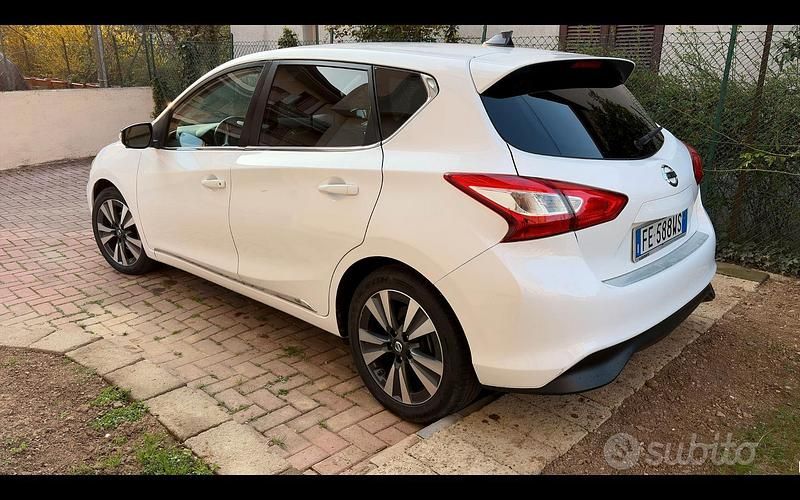 Usata Nissan Pulsar Tekna 110 CV (80 kW) 2016 Bianco Utilitaria