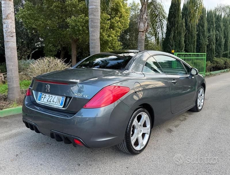 Usata Peugeot 308 CC 156 CV (114 kW) 2010 Grigio Cabrio