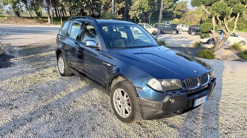 Usata BMW X3 150 CV (110 kW) 2005 Blu SUV