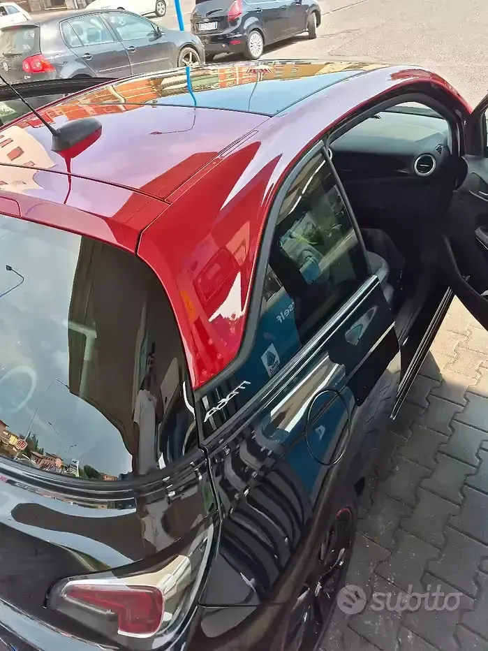 Usata Opel Adam 87 CV (63 kW) 2017 Nero Utilitaria