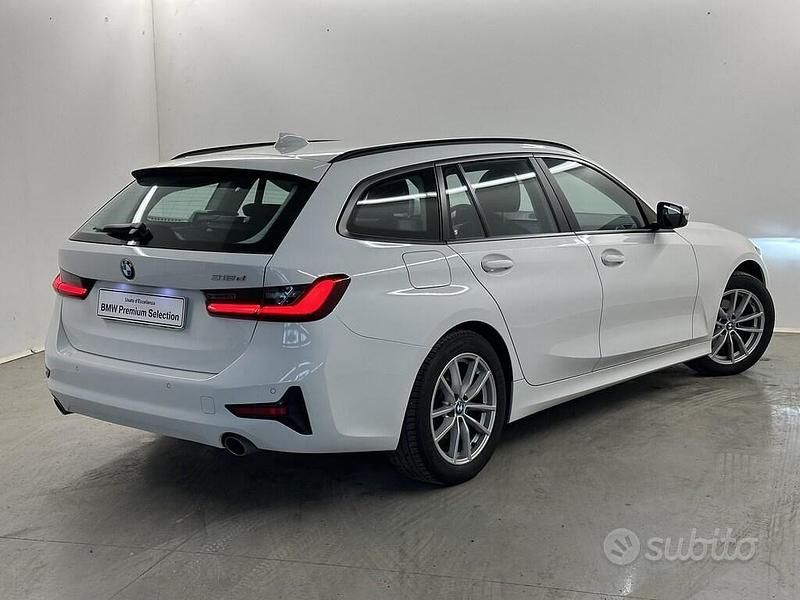 Usata BMW 316 Advantage 122 CV (89 kW) 2021 Bianco Station wagon