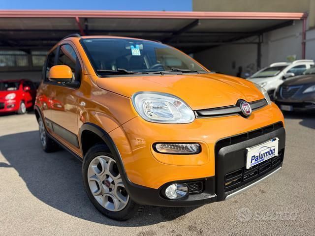 Usata Fiat Panda 4x4 Lounge 75 CV (55 kW) 2012 Arancione Utilitaria