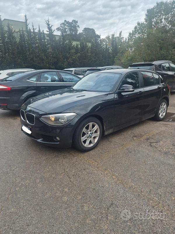 Usata BMW 118 2013 Nero Utilitaria