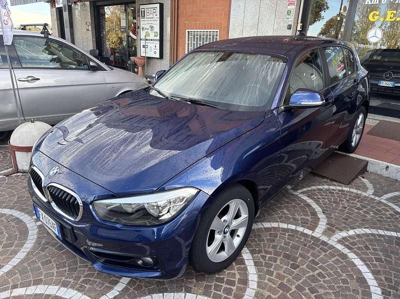 Usata BMW 116 Efficient Dynamics 116 CV (85 kW) 2016 Blu/azzurro Utilitaria
