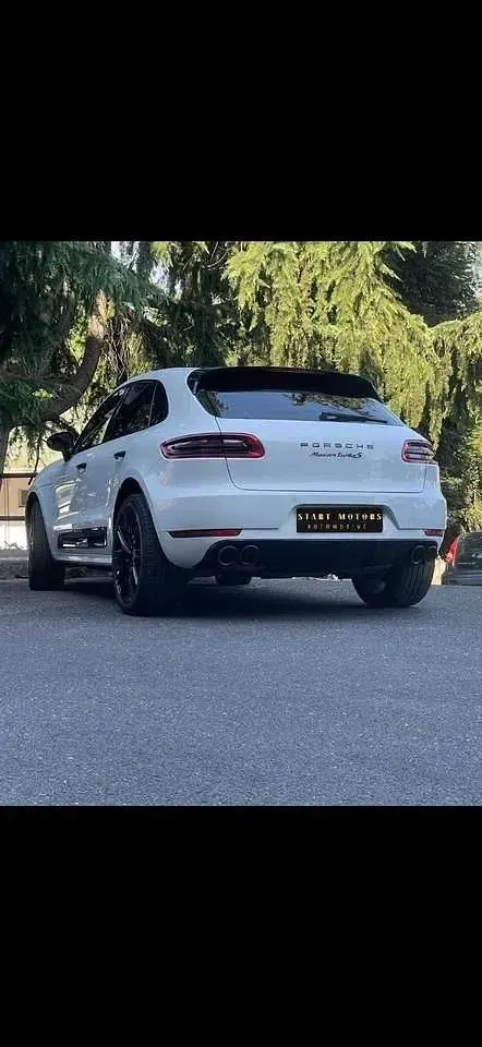 Usata Porsche Macan Turbo 400 CV (294 kW) 2015 Bianco SUV