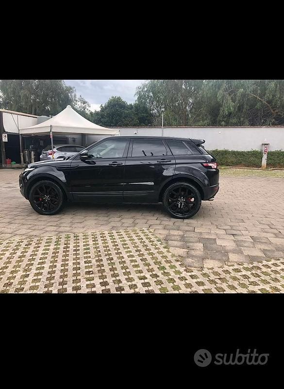 Usata Land Rover Range Rover evoque 150 CV (110 kW) 2012 Nero SUV